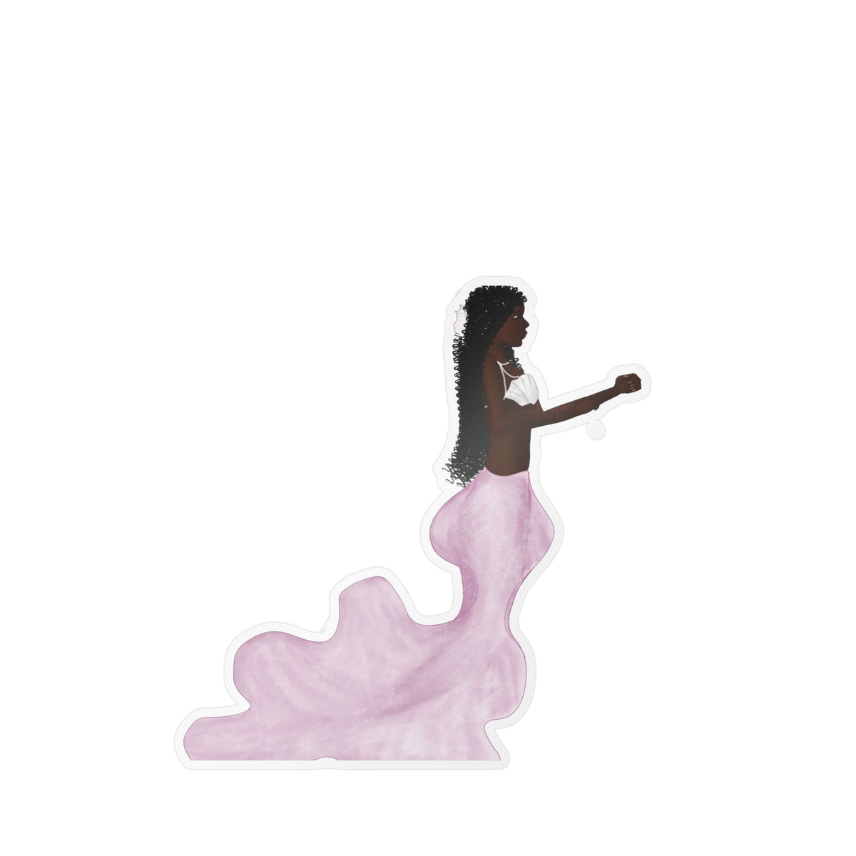 Sticker—  Le deuil d’une sirène