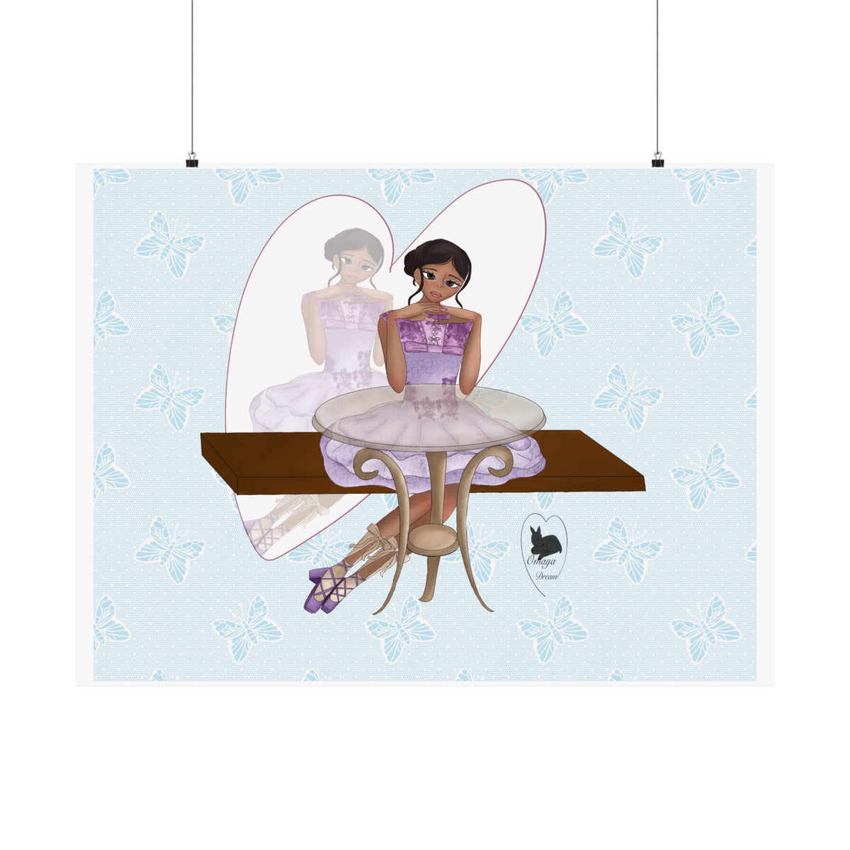 Art Poster —Rêve de ballerine