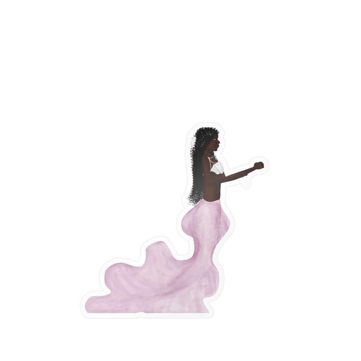 Sticker—  Le deuil d’une sirène