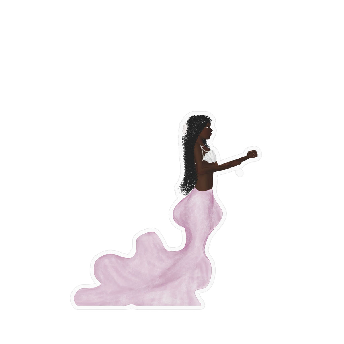 Sticker—  Le deuil d’une sirène