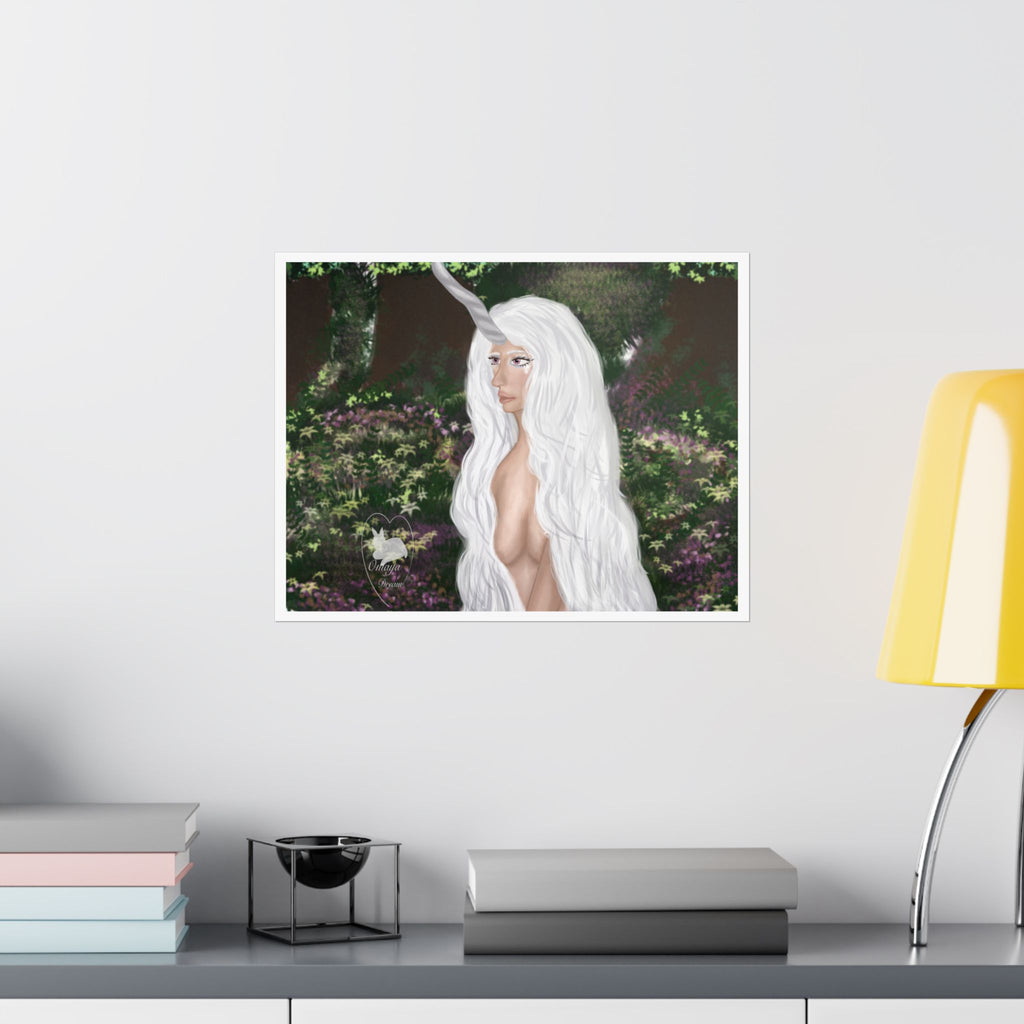 Matte Poster — Gardienne de la forêt