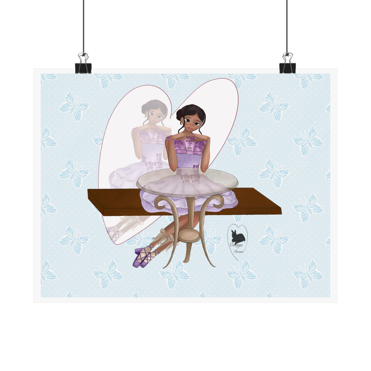 Art Poster —Rêve de ballerine