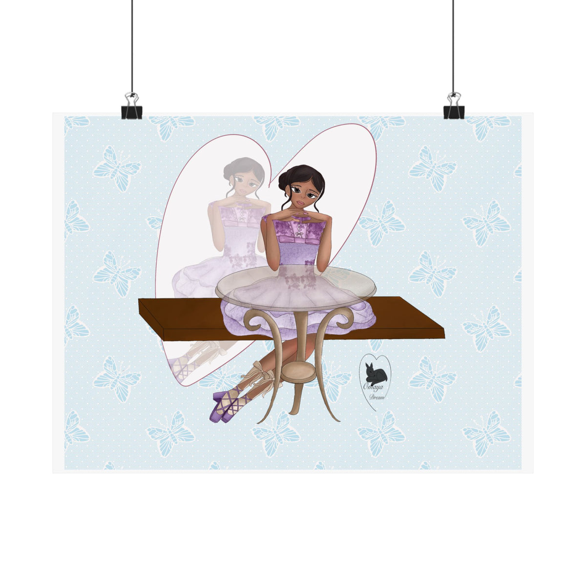 Art Poster —Rêve de ballerine