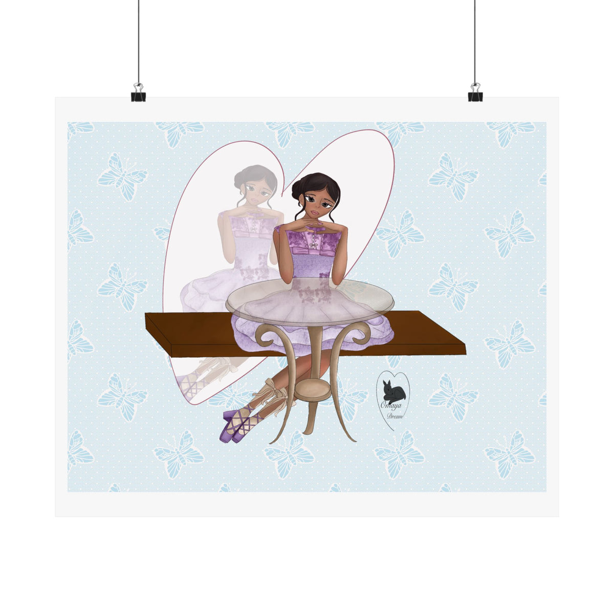 Art Poster —Rêve de ballerine