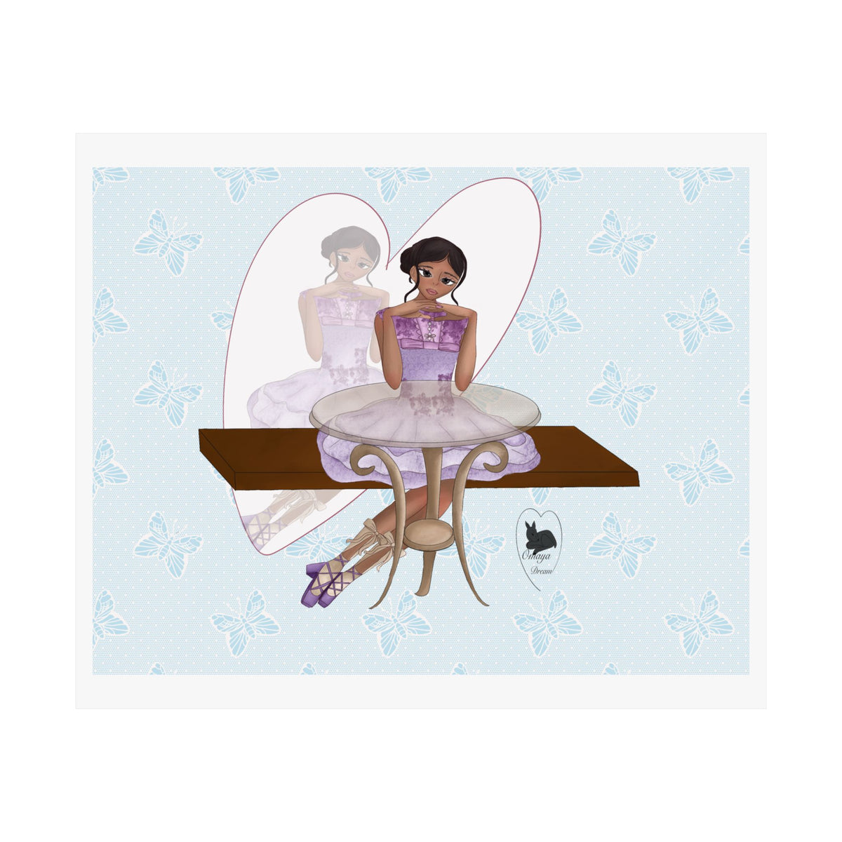 Art Poster —Rêve de ballerine