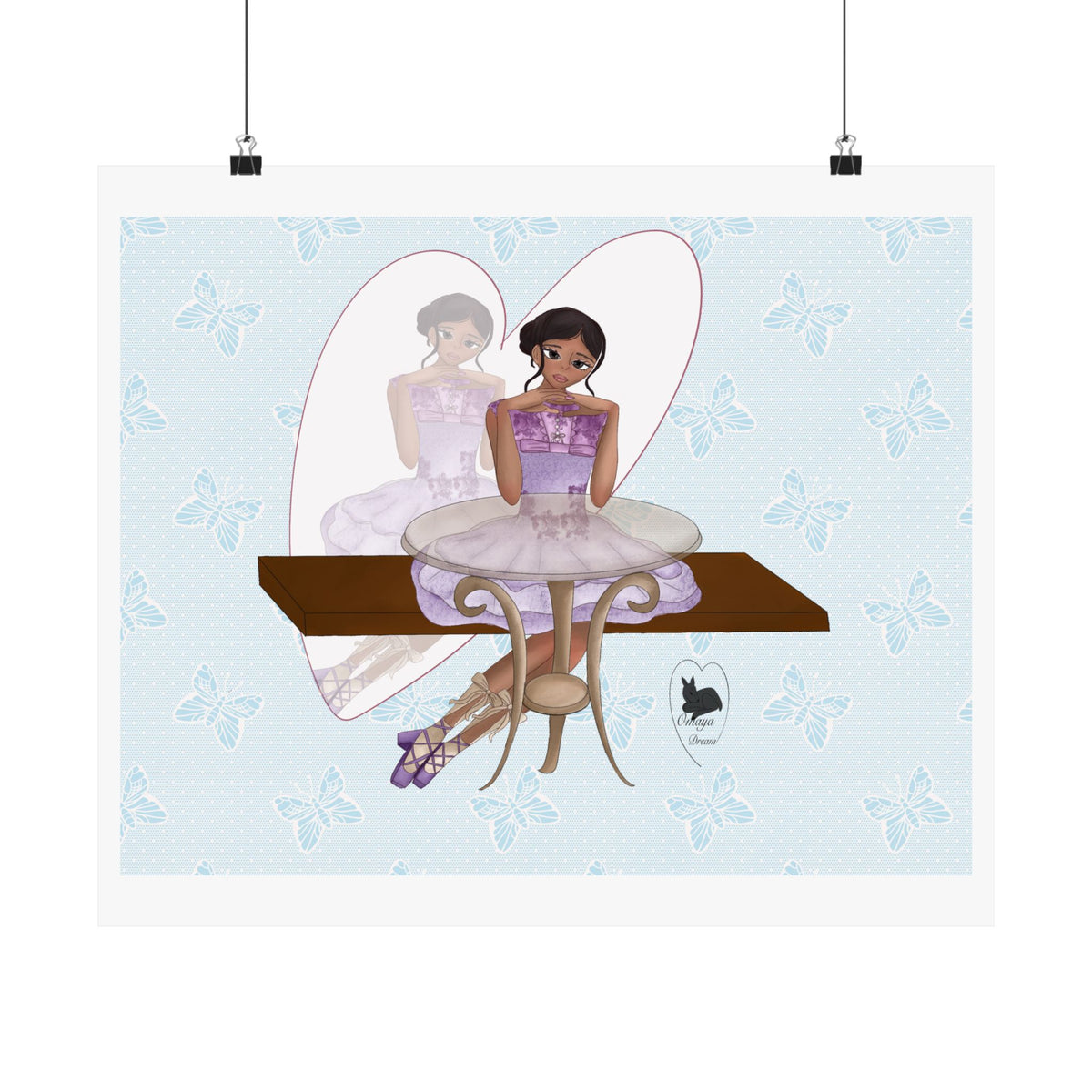 Art Poster —Rêve de ballerine
