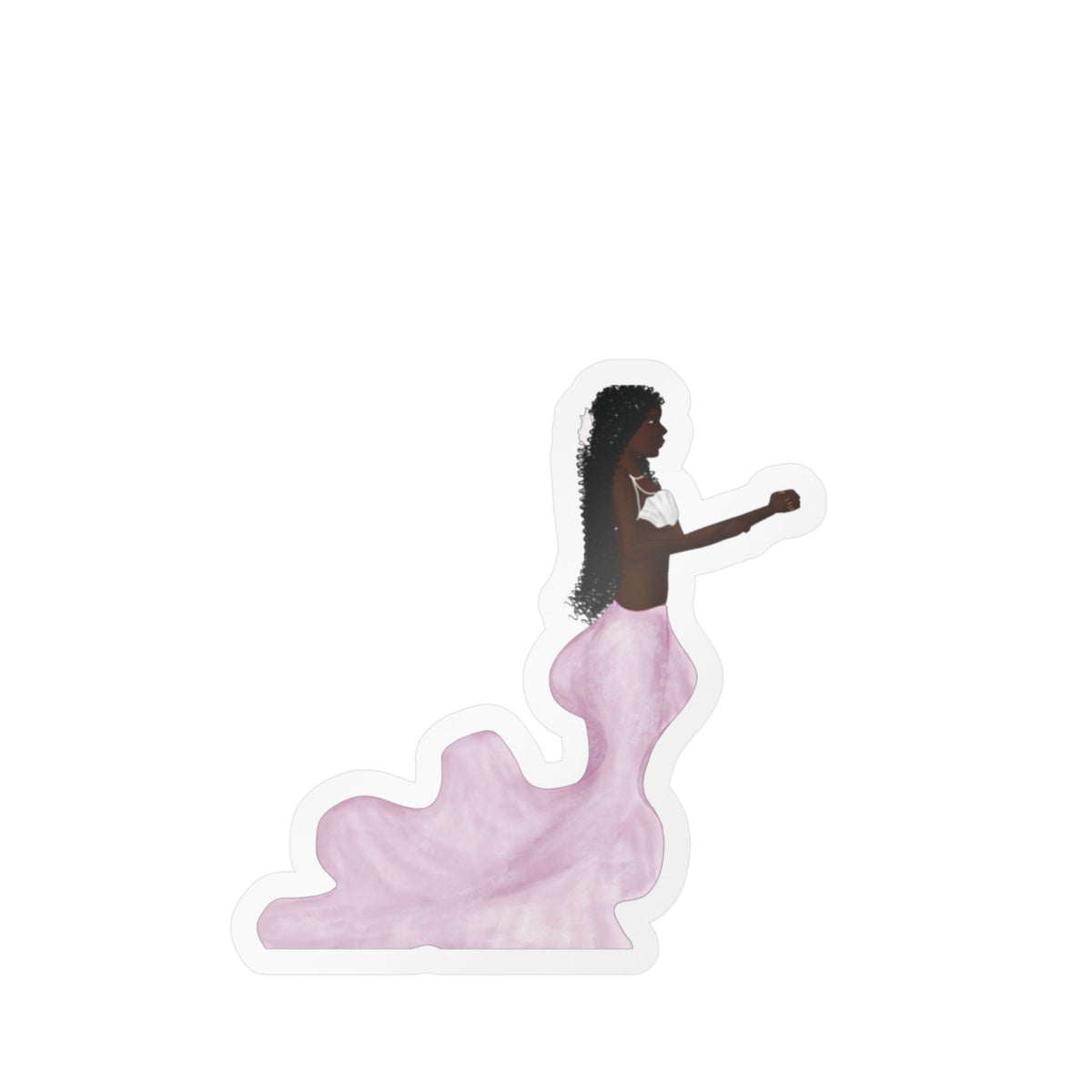 Sticker—  Le deuil d’une sirène