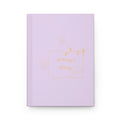 Journal intime relié « A Fairy's Diary » — Carnet  lavande pour femmes et adolescentes