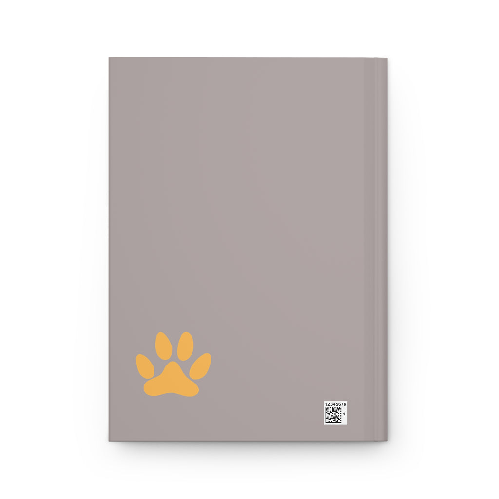 Carnet à couverture rigide «a cat lover’s diary » — Adorable carnet orné d'empreintes de pattes