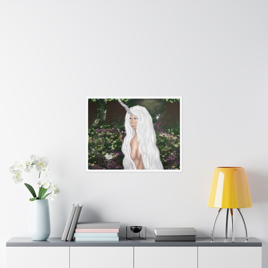 Matte Poster — Gardienne de la forêt