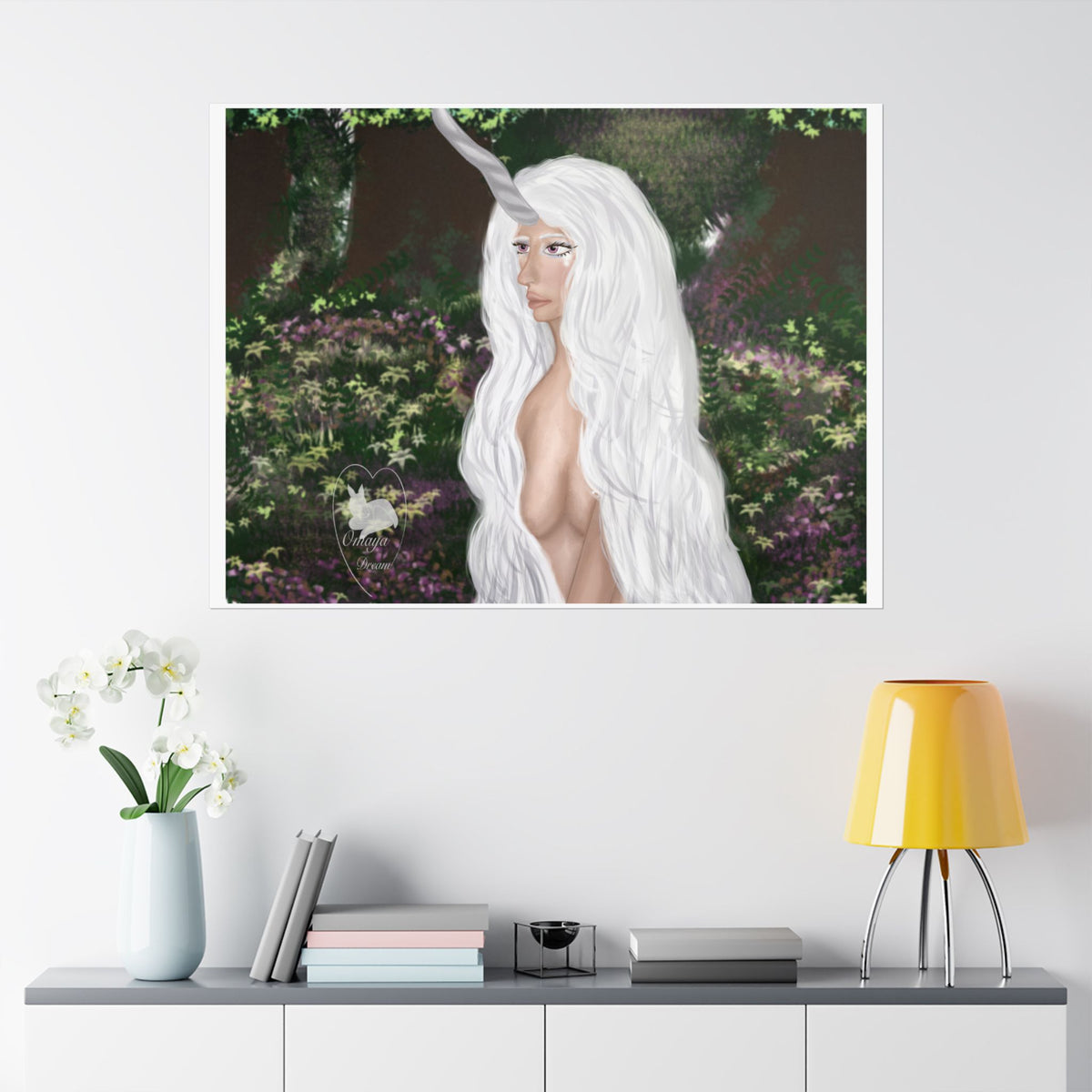 Matte Poster — Gardienne de la forêt