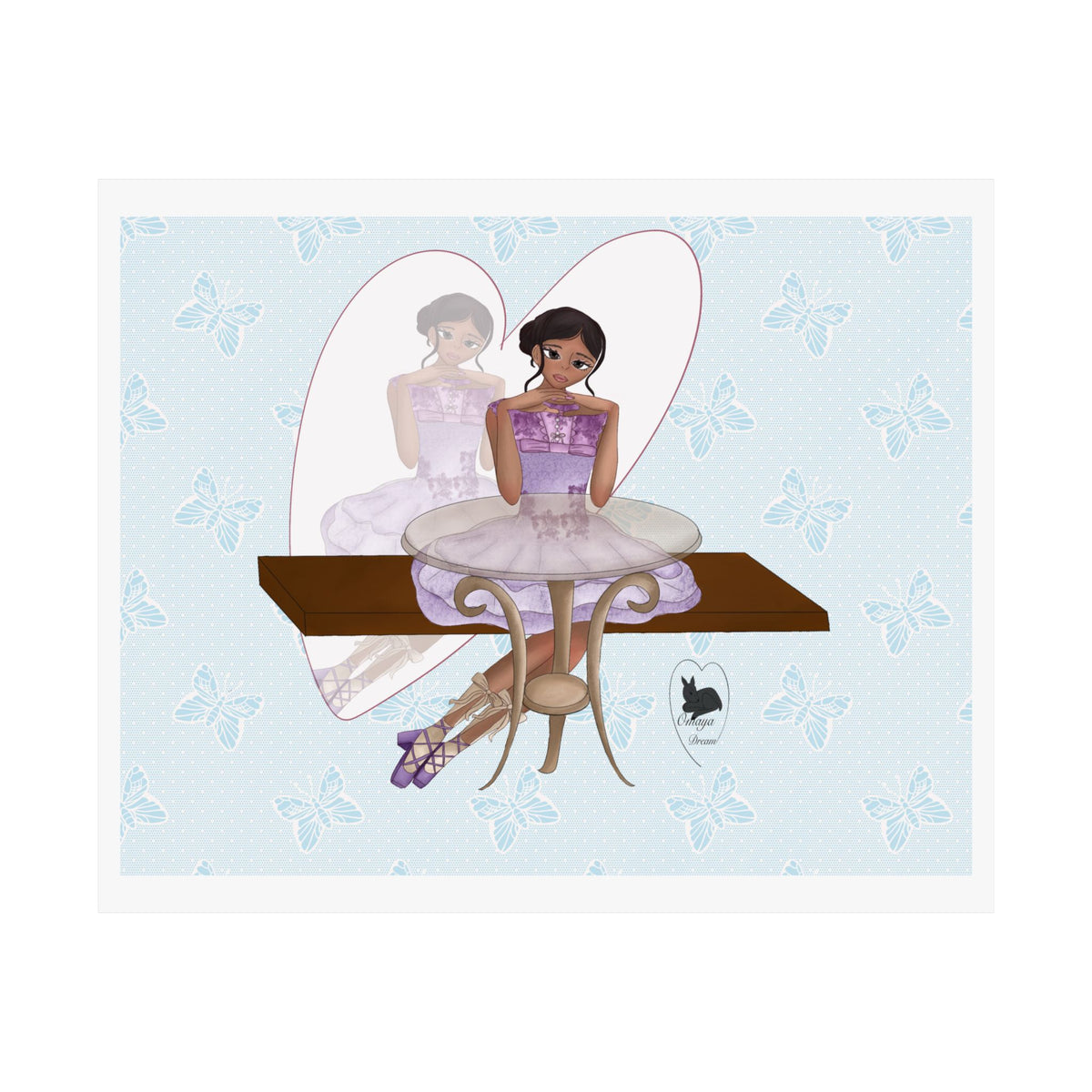 Art Poster —Rêve de ballerine