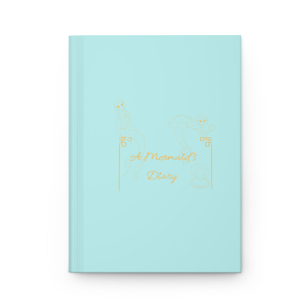 Journal intime « Mermaid’s Diary » à couverture rigide — Élégant carnet