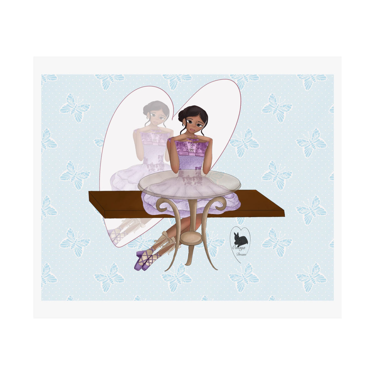 Art Poster —Rêve de ballerine