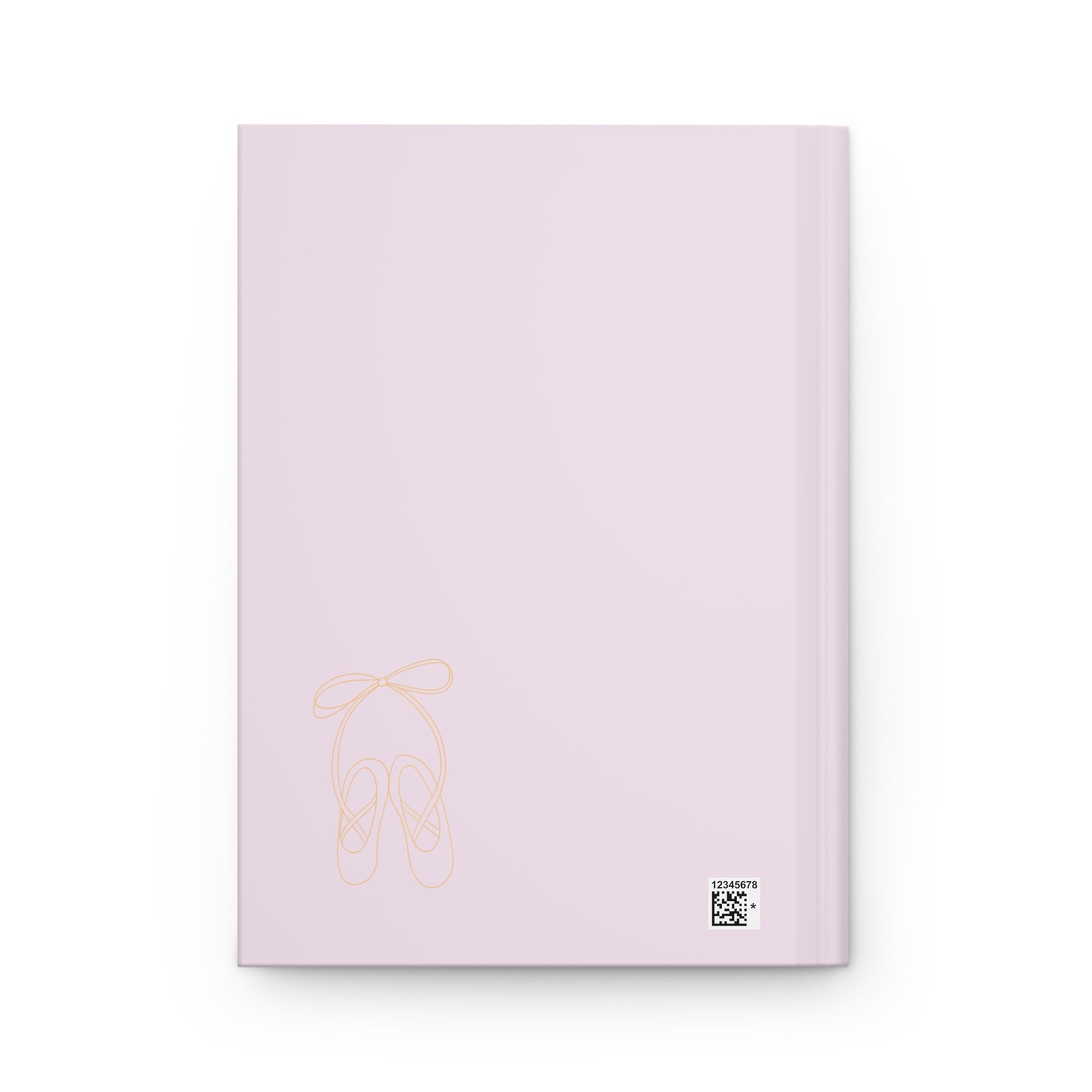 Journal intime « Ballerina's Diary » à couverture rigide — Carnet de ballet rose pour les danseuses et les passionnés de danse