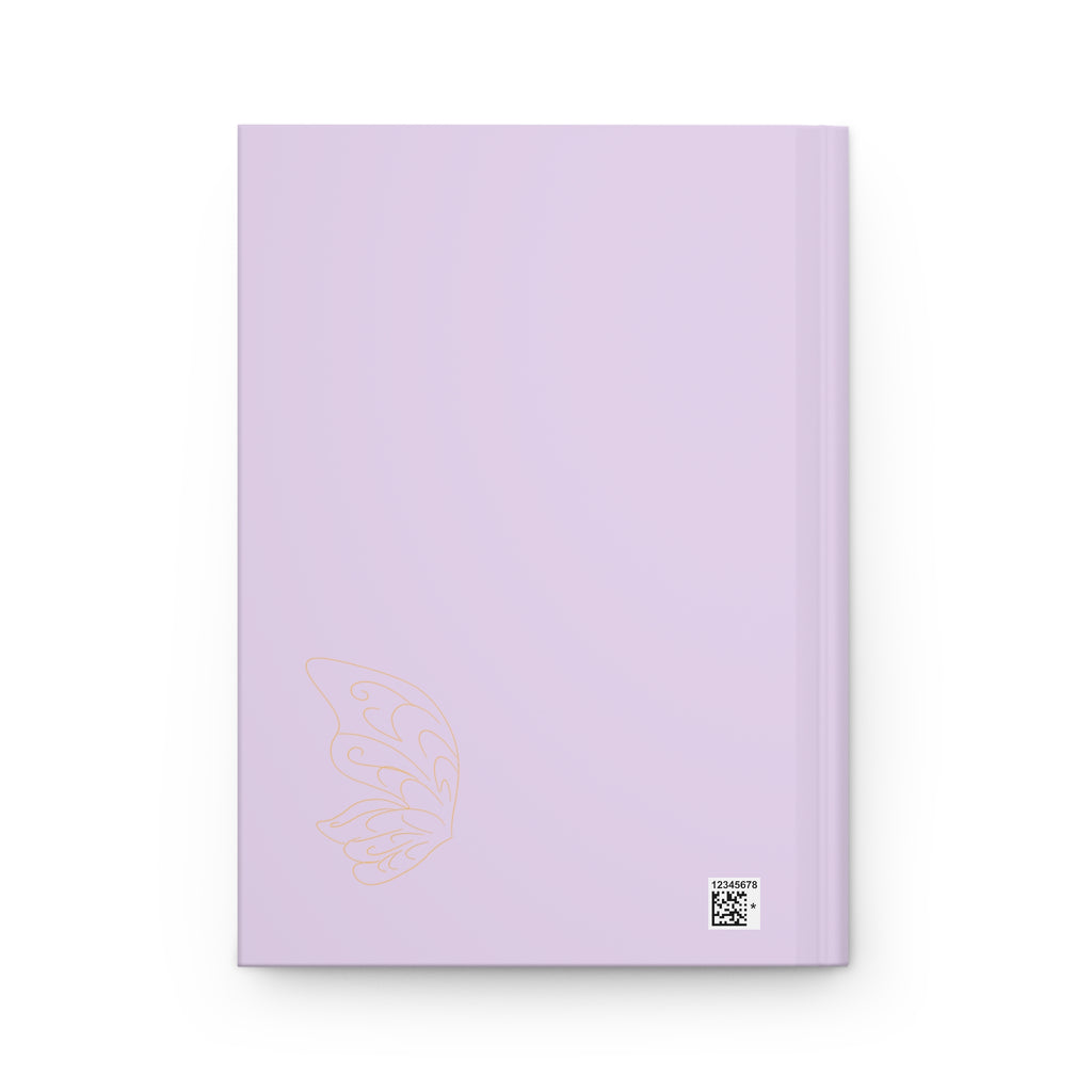 Journal intime relié « A Fairy's Diary » — Carnet  lavande pour femmes et adolescentes