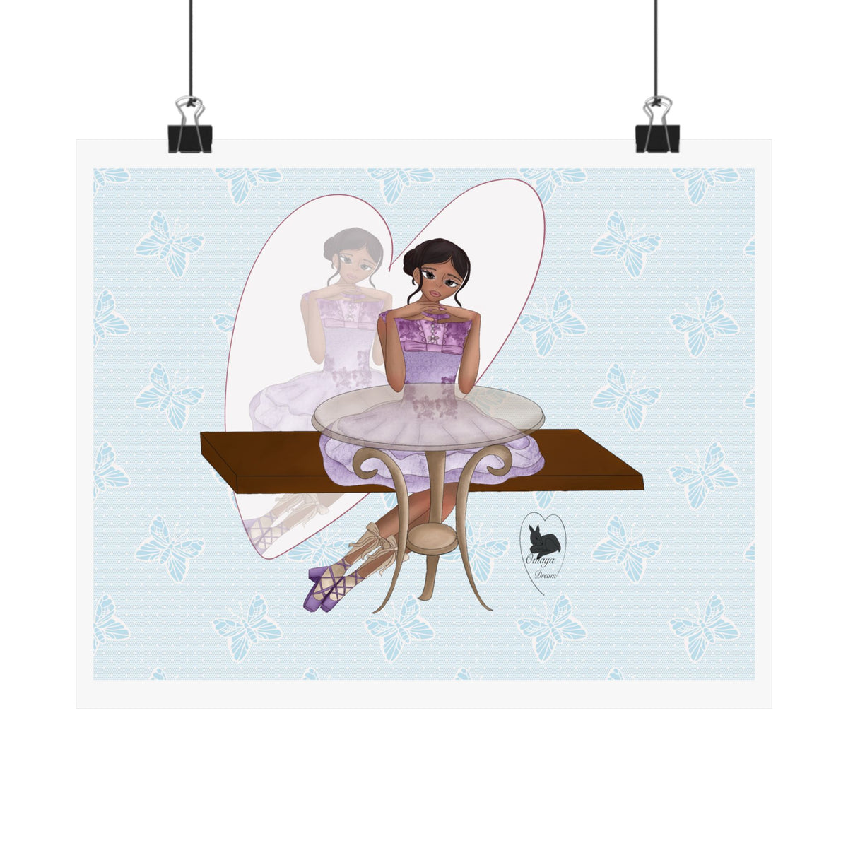 Art Poster —Rêve de ballerine