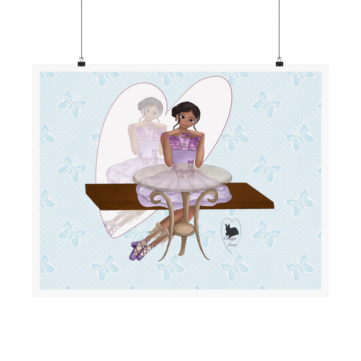 Art Poster —Rêve de ballerine