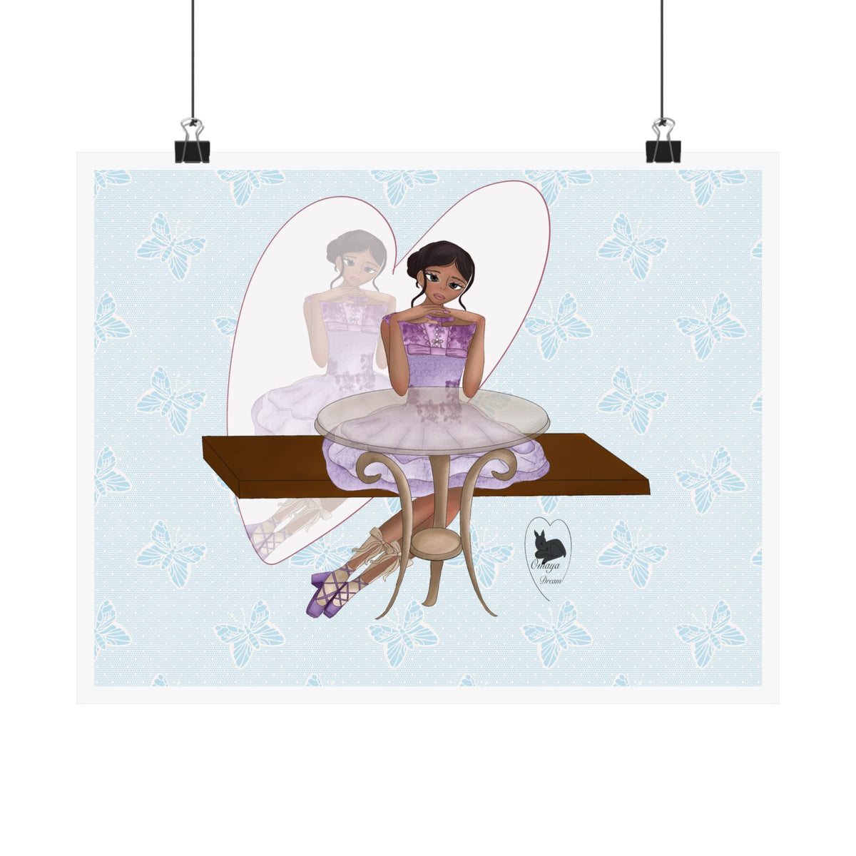 Art Poster —Rêve de ballerine