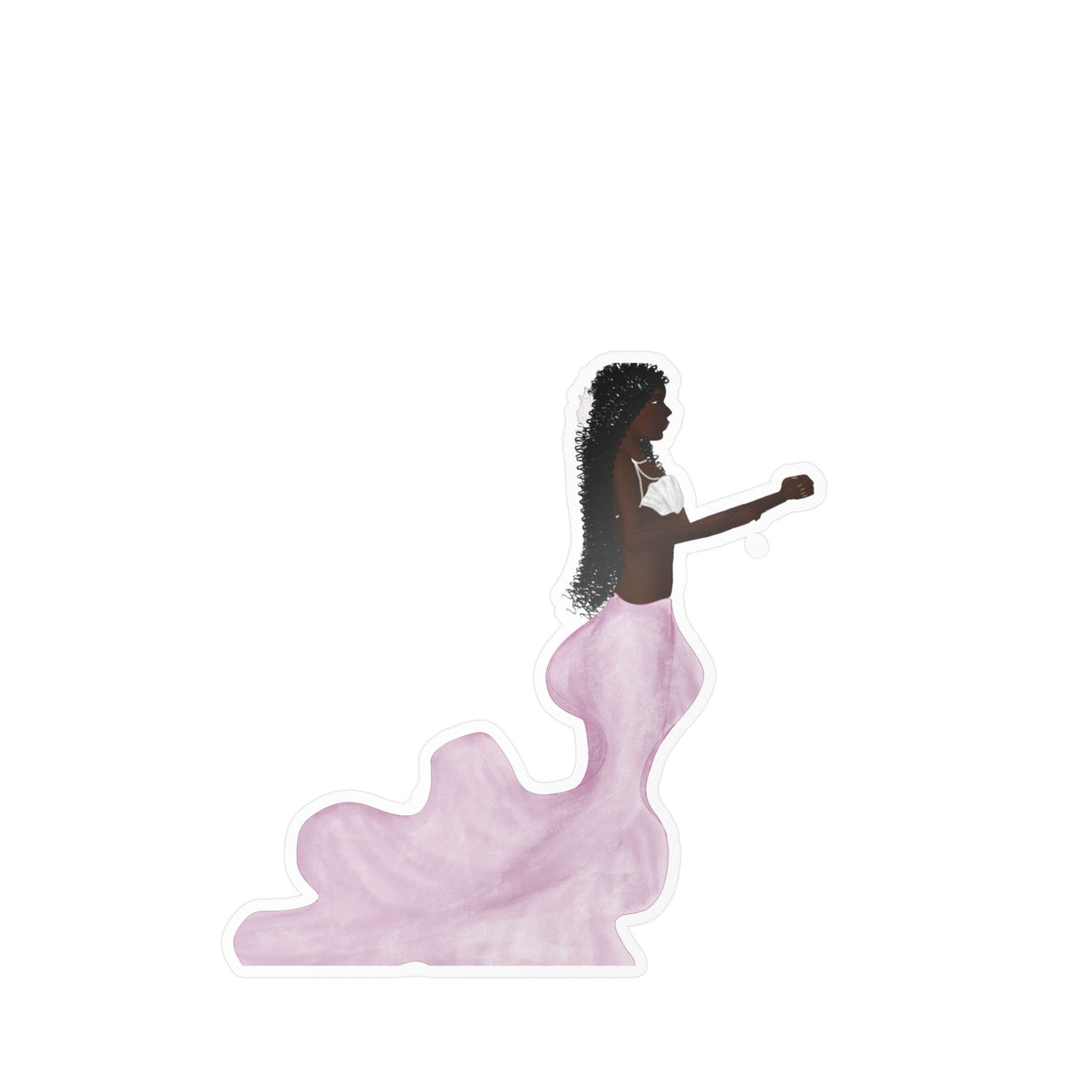 Sticker—  Le deuil d’une sirène