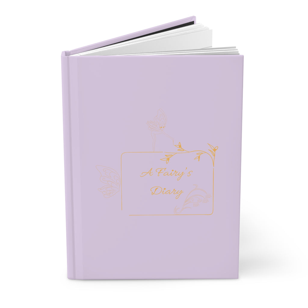 Journal intime relié « A Fairy's Diary » — Carnet  lavande pour femmes et adolescentes